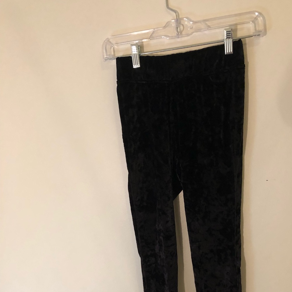 Velvet leggings